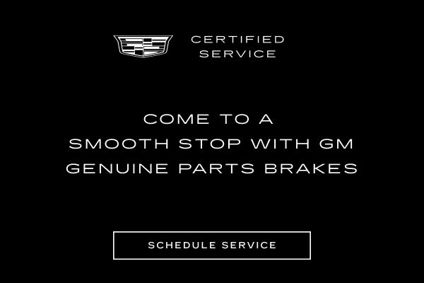 Come to a smooth stop with GM Genuine Parts Brakes